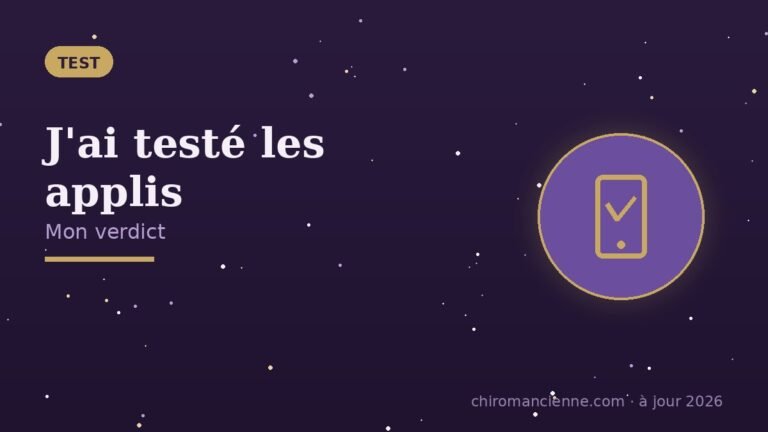 J'ai testé les applis de lecture de main : mon verdict sans filtre